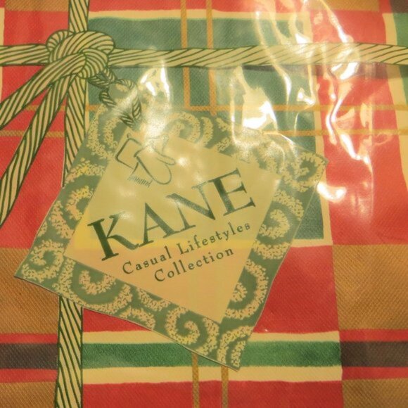 Pair Of Christmas Vinyl Tablecovers  60 Inch Round New In Packages Holiday Decor - Picture 5 of 6